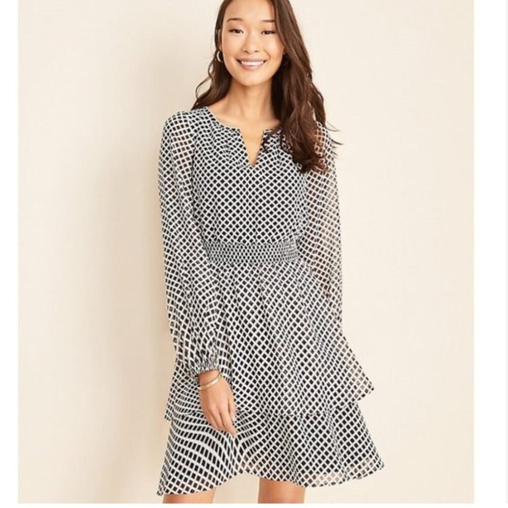 🌟Ann Taylor Windowpane Dress — NEW🌟‎